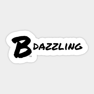 B Dazzling Sticker